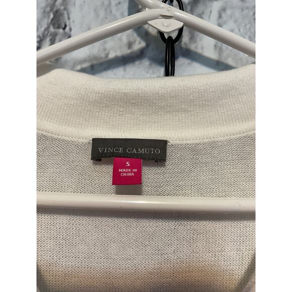 NWT Vince Camuto White/ Cream Sweater Size Small - Picture 3 of 5